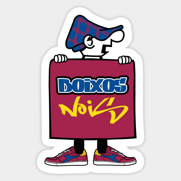 Boixos Nois Barca Sticker by lounesartdessin